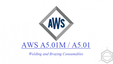 دانلود آخرین ویرایش استاندارد AWS A5.01