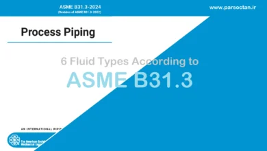 انواع سرویس سیال در استاندارد asme b31.3