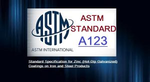 ASTM A123 /A123M , استاندارد گالوانیزه کردن آهن | پارس اکتان