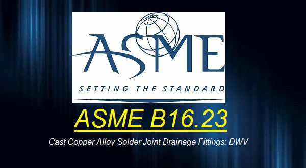 استاندارد ASME B16.23