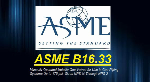 دانلود استاندارد ASME B16.33
