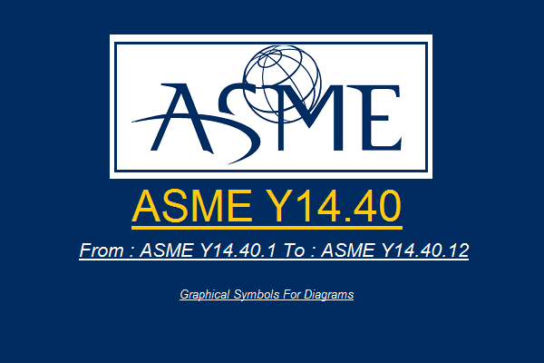 دانلود استانداردهای ASME Y14.40