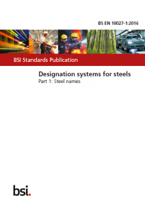 دانلود استاندارد BS EN 10027-1 ویرایش 2016 
