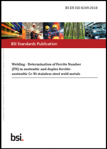 دانلود استاندارد BS EN ISO 8249 ویرایش 2018