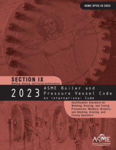 asme section9 ویرایش 2023 (asme BPVC IX 2023 )