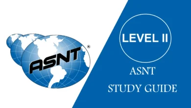 ASNT LEVEL II-STUDY GUIDE